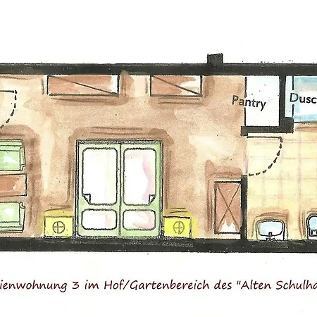 Altes Schulhaus דירה *